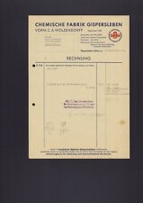 Gispersleben rechnung 1940 gebraucht kaufen  Leipzig