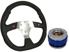 Chrome steering wheel for sale  PETERBOROUGH