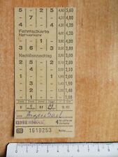 Alte fahrkarte deutsche gebraucht kaufen  Wartenberg