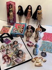 Lote de Coleção de Bonecas Barbie Disney Princesa Pocahontas Kocoum Mattel EXCELENTE comprar usado  Enviando para Brazil
