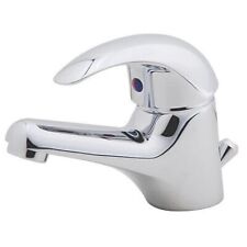 SWIRL CONVENTIONAL MINI BATHROOM BASIN MIXER TAP WITH POP-UP WASTE CHROME, used for sale  Shipping to South Africa