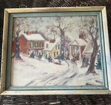 winter scene painting for sale  Fort Myers