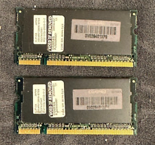 Compaq 512MB DDR PC2100 DDR 266 MHZ 200 pines de memoria 1 par segunda mano  Embacar hacia Argentina