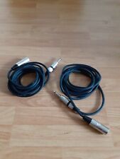 Audiokabel xlr male gebraucht kaufen  Rückersdorf