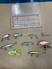 Used, TACKLE LOT 10 | BASS CRANKBAIT LURES TOPWATER RATTLE, Rapala Shadowx2 for sale  Shipping to South Africa