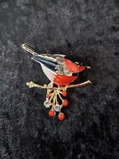 Enamel robin brooch for sale  PUDSEY