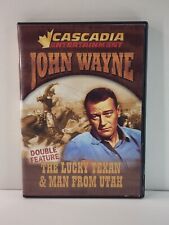 DVD The Lucky Texan & Man From Utah recurso duplo John Wayne 1934, usado comprar usado  Enviando para Brazil