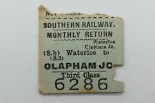 Southern railway ticket for sale  REDCAR