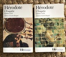 Herodote enquête livres d'occasion  Limoges-