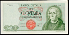 Banconota 5000 lire for sale  Shipping to Ireland