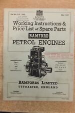 Bamford stationary engine for sale  BRIDPORT