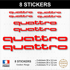 Stickers quattro rouge d'occasion  Nantes-