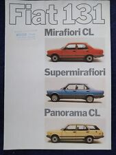 Fiat 131 mirafiori gebraucht kaufen  Vechta