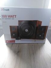  Trust 2.1 Vigor Speaker System 100 Watt Subwoofer �EXPRESS SHIPPING for sale  Shipping to South Africa