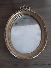 Ancien miroir ovale d'occasion  Wizernes