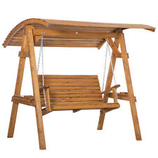 wooden swing bench for sale  Ireland