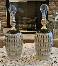 Stoneware lamps pair for sale  Thurmont