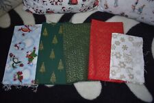 Bundle fabric patchwork for sale  THURSO