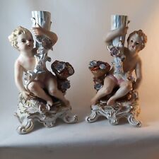 Vintage candlesticks cherubs for sale  Alpharetta