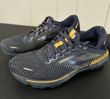 Brooks Adrenaline GTS 22 Men 10 Running Race Shoes Blue Yellow  for sale  Shipping to South Africa