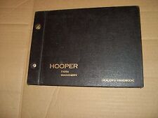 Hooper Farm Machinery Dealer's Handbook - 4th March 1965 - Auckland - As Photo's comprar usado  Enviando para Brazil