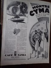 Cyma watch coffee d'occasion  Expédié en Belgium