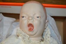 Antique Porcelain Head Doll Cloth Body~Ugly Baby~vERY oLD! for sale  Shipping to South Africa