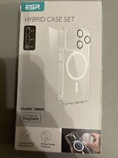 ESR for iPhone 15 Pro Max Case Set, 1 Tempered-Glass Screen Protector, used for sale  Shipping to South Africa