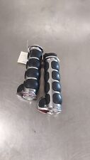 2002 Honda Shadow Ace Deluxe VT750 1" Chrome & Rubber Handlebar Grips for sale  Shipping to South Africa