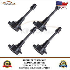 4 Ignition Coils Pack For Nissan For Sentra L4 1.8L 2002 2003 2004 2005 2006, used for sale  Shipping to South Africa