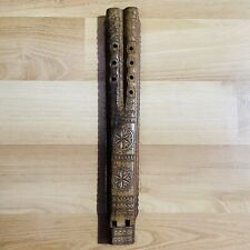 "Instrumentos de viento de madera ligera tallada a mano flauta doble Kaval Balkan 13"" de colección" segunda mano  Embacar hacia Argentina