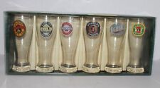 Colección de vidrio de cerveza The Great Australian Crown X6 285 ml VB Carlton segunda mano  Embacar hacia Mexico