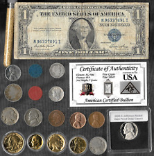 Silver Dollar Barber Mercury Liberty Indian Rare Old US Coin Collection Lot Gold for sale  Salt Lake City
