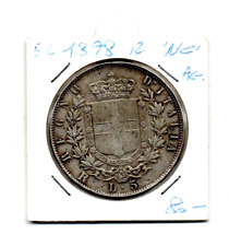 Italia 1878 lire usato  Trento