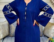 Caftan marocain bleu d'occasion  Orange