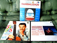 3 LP PAULINHO NOGUEIRA GUITARRA BOSSA NOVA SAMBA JAZZ SAMBALANCO SAMBAS PARA TURISTA comprar usado  Brasil 