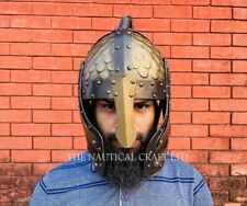 Anaconda Norman Norse Nordic |18GA SCA LARP Helmet Replica Roman Spartan Liner for sale  Shipping to South Africa