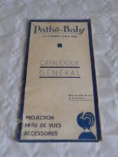 Catalogue vintage pathe d'occasion  Bais