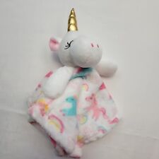 Manta de seguridad para bebé Le Bebe favorito unicornio amoroso dorado blanco arco iris 2020 segunda mano  Embacar hacia Argentina