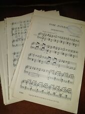 Vintage sheet music for sale  MAUCHLINE