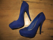 high heels royal blau gebraucht kaufen  Mietingen