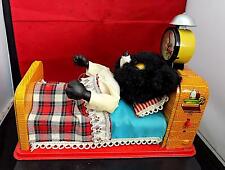 Vintage Tinplate Battery-Op Sleeping Baby Bear Toy, Linemar, Japan. EX. for sale  Shipping to South Africa