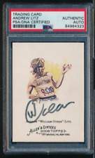 Topps Allen & Ginter 2008 #283 Andrew William Ocean Litz firmado automático PSA/ADN segunda mano  Embacar hacia Argentina