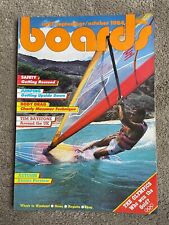 Vintage ‘Boards’ Windsurfing Magazine September /October 1984 No.17 for sale  Shipping to South Africa