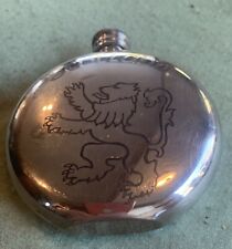 Round pewter scottish for sale  Saint Helena Island