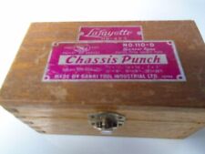 Lafayette chassis punch for sale  Riverside