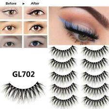 New 5 Pairs Eyelashes Reusable Triple Lashes.Ex.ca Eye кй comprar usado  Enviando para Brazil