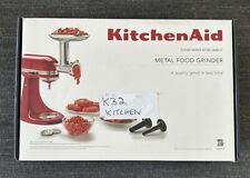 Accesorio de amoladora de alimentos de metal KitchenAid KSMMGA - plateado segunda mano  Embacar hacia Argentina