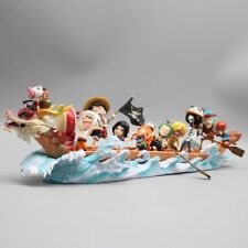 One Piece Luffy Dragon Boat Team Nami Roronoa Zoro Niños Juguetes Coleccionables Regalo segunda mano  Embacar hacia Argentina