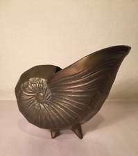 Vintage brass seashell for sale  Springfield